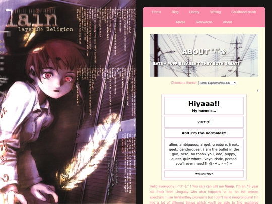 Pages/About screenshot