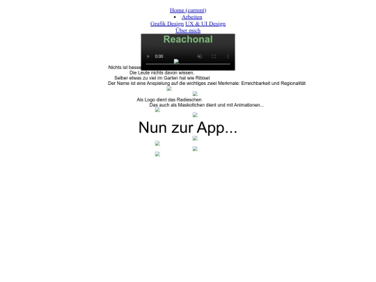 website/reachonal screenshot