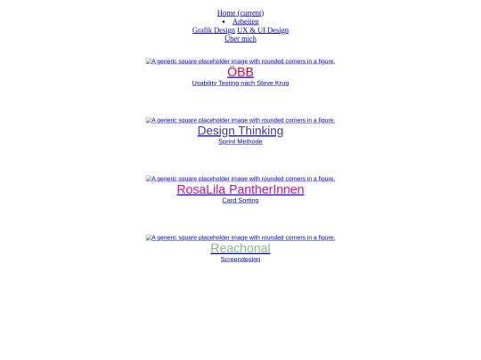 website/uxuiubersicht screenshot