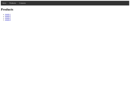 products screenshot