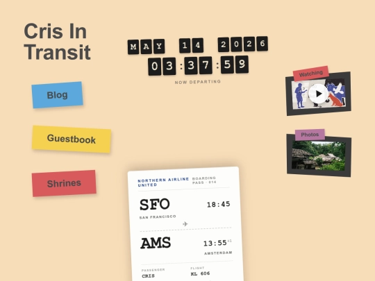 cris-in-transit/homepage screenshot