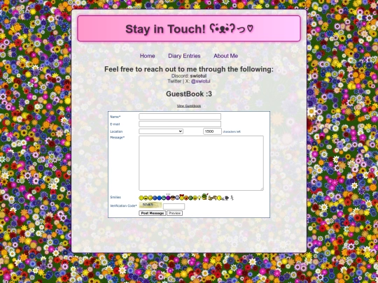 contact screenshot