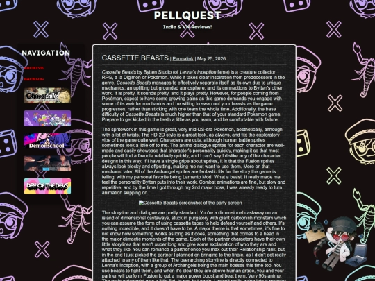 reviews/cassettebeasts screenshot