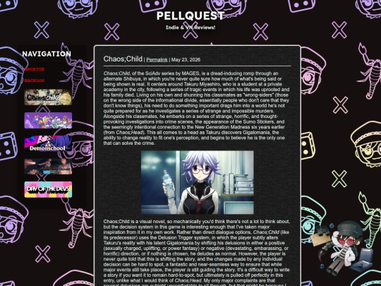 reviews/chaoschild screenshot
