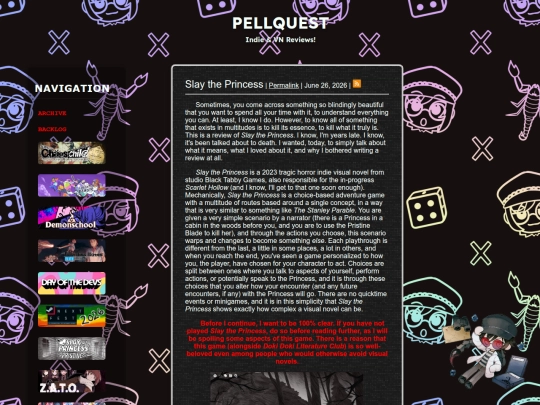 reviews/slaytheprincess screenshot