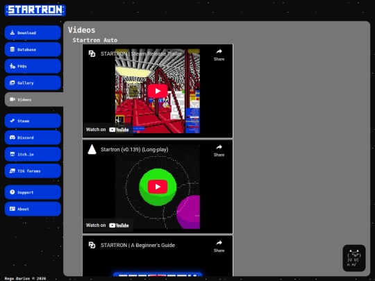 videos screenshot