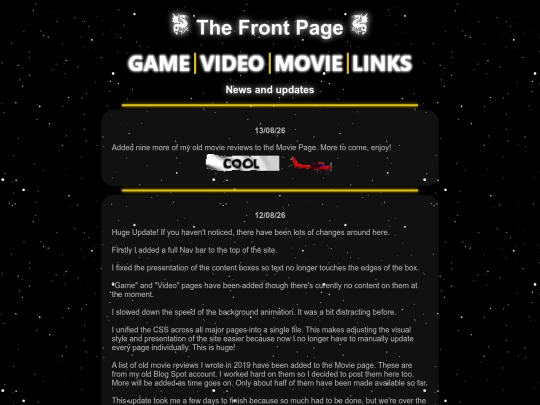 front_page screenshot