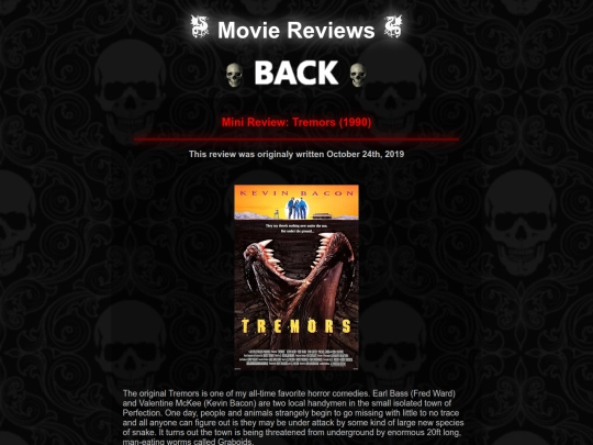 movie_reviews/tremors_review screenshot