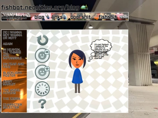 blog screenshot