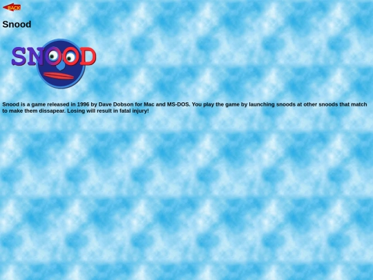 reddipedia/snood screenshot
