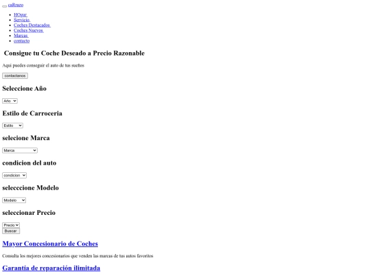 Sitio Web screenshot