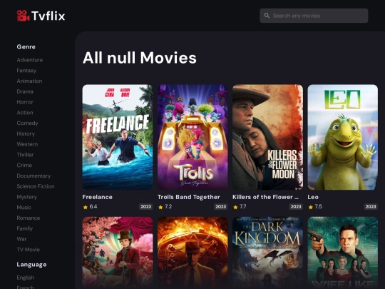 movie-list screenshot