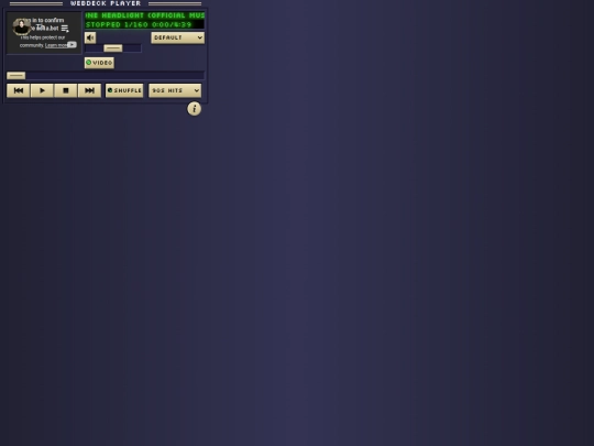 webdeck-player screenshot
