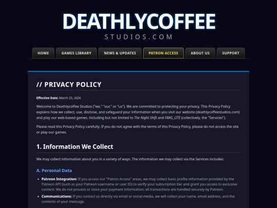 privacy screenshot