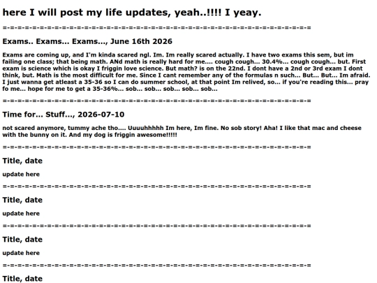 lifeupdates screenshot
