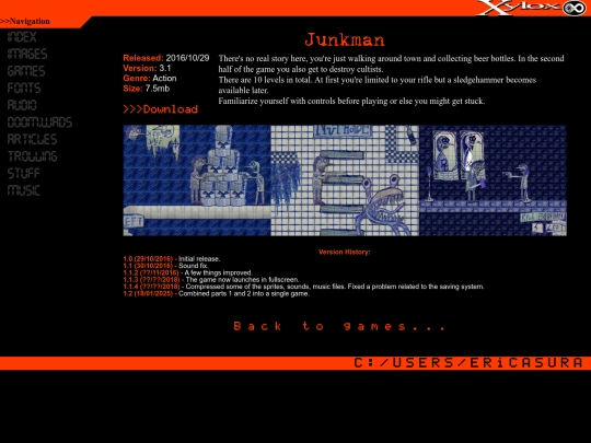 games/junkman screenshot