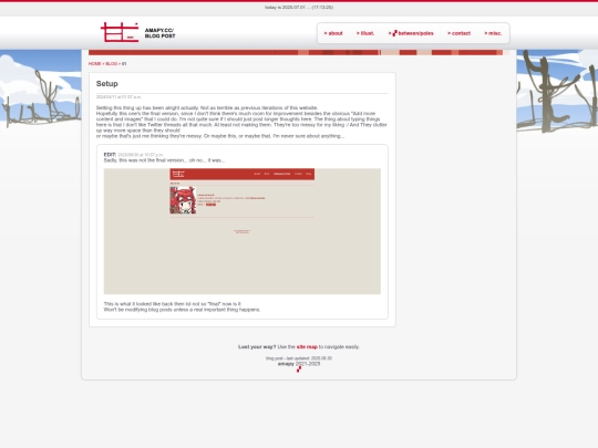 blog/1 screenshot