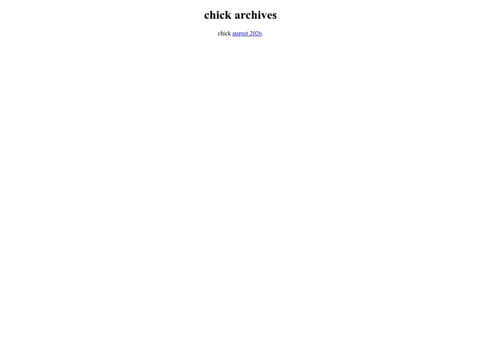 chickarchive screenshot