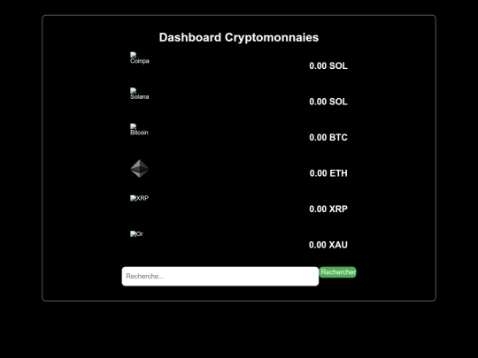 dashboard screenshot