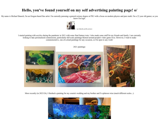 mikespaintings screenshot