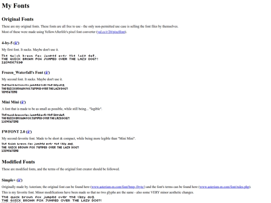 misc/font screenshot