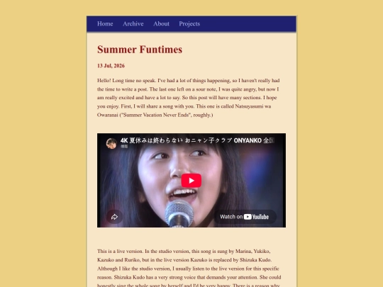 posts/2026-07-13-Summer-Funtimes screenshot