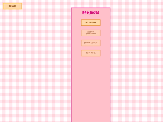 projects screenshot