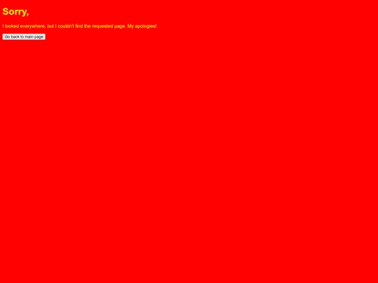 not_found screenshot