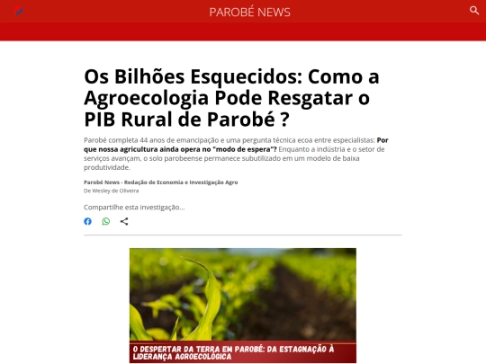 pnews/agroregeneracao screenshot