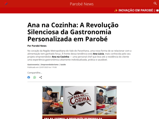 pnews/ananacozinha screenshot