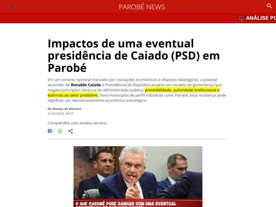 pnews/caiado screenshot