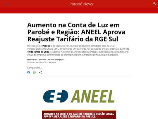 pnews/contaluz screenshot