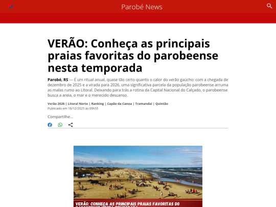pnews/destinos screenshot