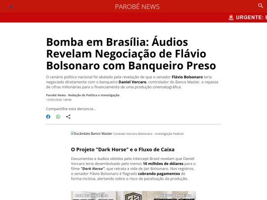 pnews/flaviovorcaro screenshot