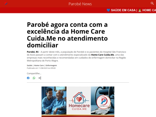 pnews/homecare screenshot