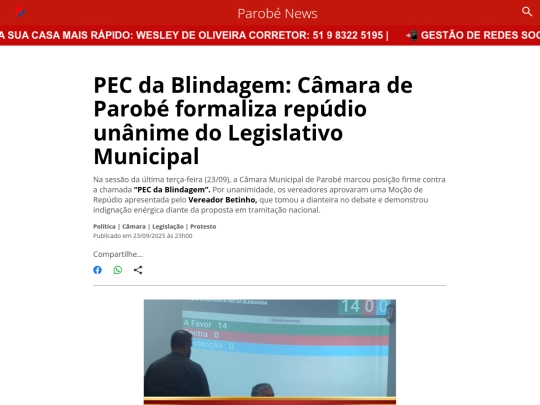 pnews/pecblindagem screenshot