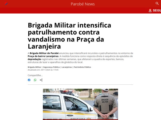 pnews/plaranjeira screenshot