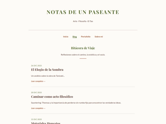 blog screenshot