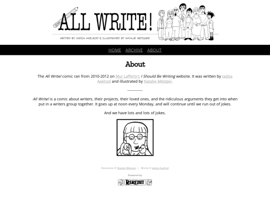 All-Write/about screenshot
