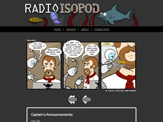 Radio-Isopod screenshot