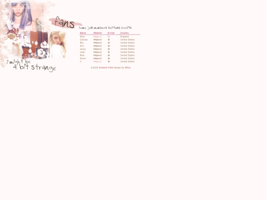alli/fans screenshot