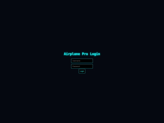 internal/AdminPages/AirplanePro screenshot