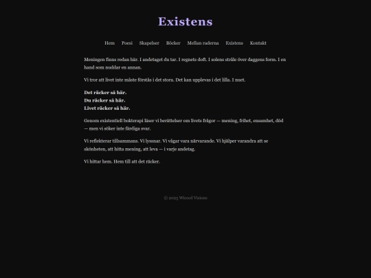 existens screenshot