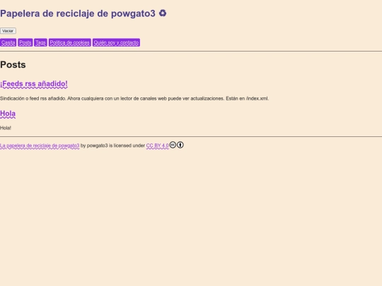 posts screenshot