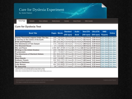 index screenshot