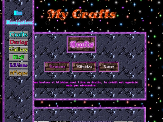 crafts screenshot