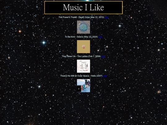 Music screenshot