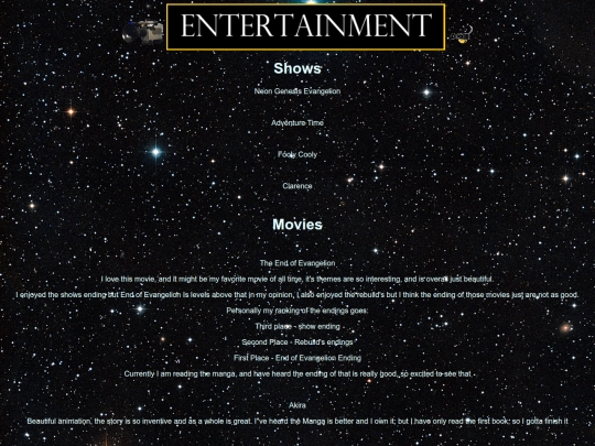 Shows screenshot