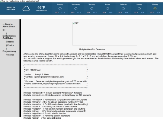 MultiGrid screenshot