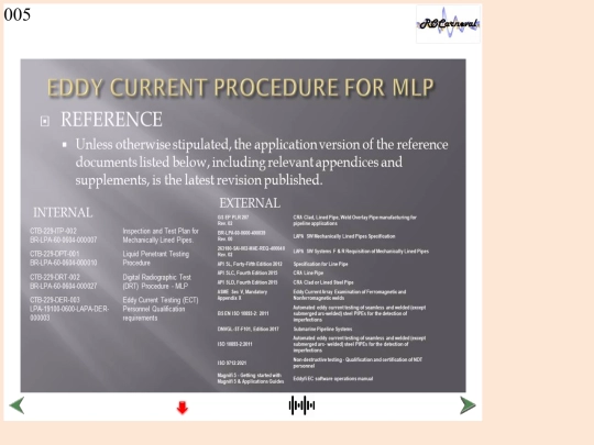 SAIPEM/Slide5 screenshot